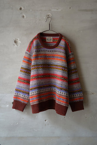 Jamieson's × Kota Gushiken REVERSE STITCH FAIR ISLE
