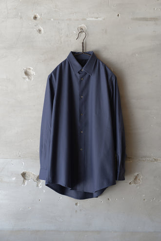 REGULAR COLLAR SHIRT_FADE BLUE