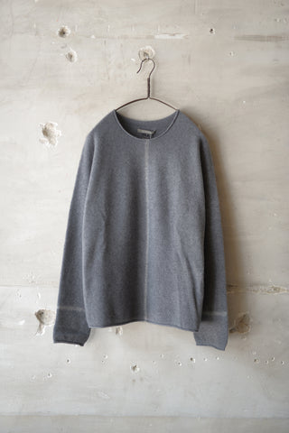 CASHMERE SEAMLESS PULLOVER LONG