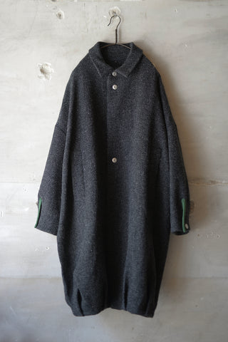 BALOONED COCOON COAT