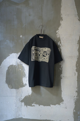 DISCHARGE PRINT T-SHIRT