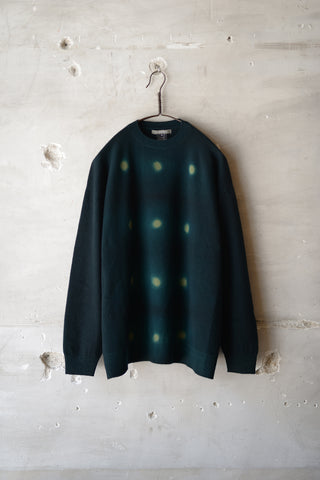 CASHMERE SEAMLESS CREW NECK WIDE PULOVER