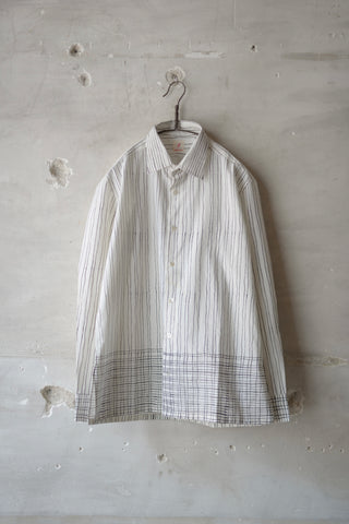BLOCK PRINT LINE SHIRT