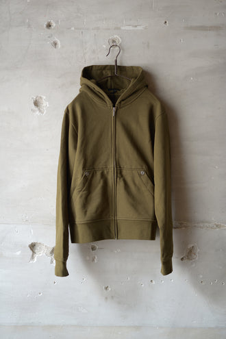 FULL ZIP HOODIE_KHAKI