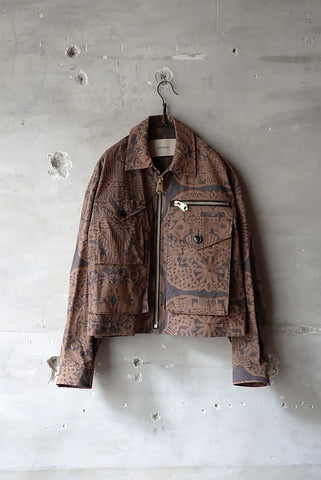 MULTI POKET ZIP BLOUSON_KIRIE