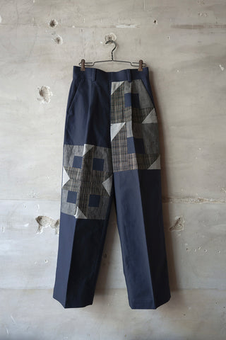WIDE TUCK PANTS 002