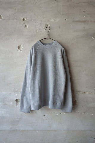 RIVERSIDE LOOPWHEEL SWEAT/ORGANIC DOUBLE PILE