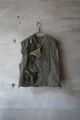 1960's EURO MILITARY DUCK TACTICAL WAISTCOAT