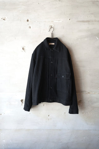 THICK TWILL DENIM JACKET
