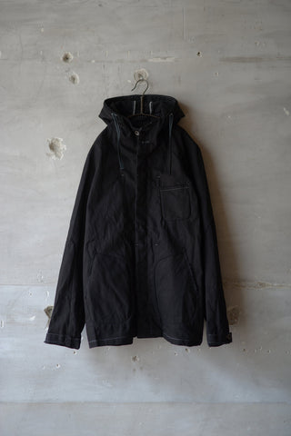 "ZION"STRUCTURED HOODIE JACKET