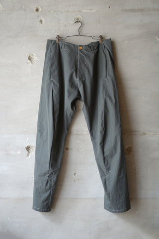 "CLIFFER"TILTED STRUCTURED TROUSERS