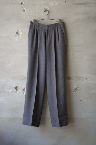 TRAVEL PANTS SMOKY HERRINGBONE