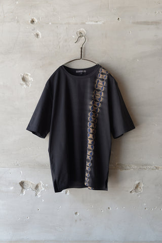 SILKY COTTON ELBOW SLEEVE T-SHIRT