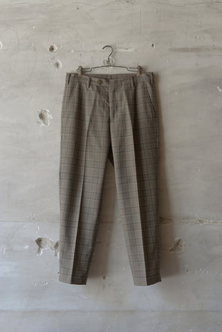 ONE TUCK TROUSERS
