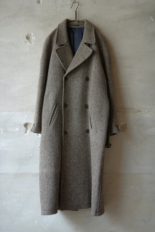 1980’s Dead Stock French Wool Tweed Coat by GEORGES RECH
