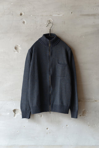 PLATED ALPACE FULL ZIPPER
