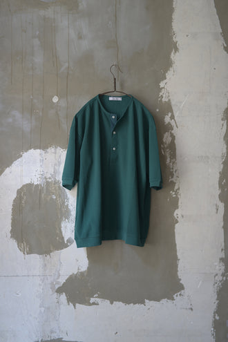 エイルスーピマ ピケ ヘンリーネック