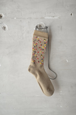DOODLE MOHAIR SOCKS