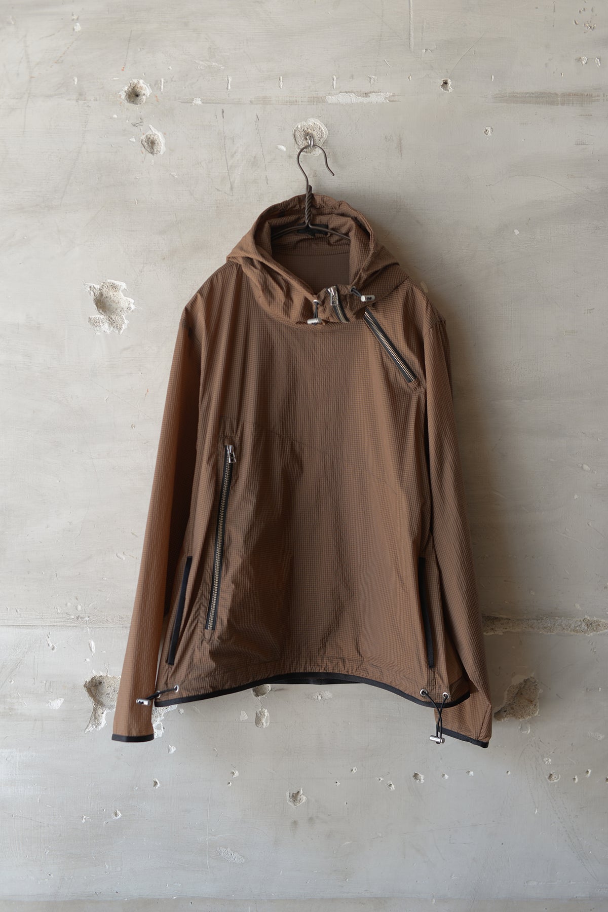 Omar Afrirdi / ANORAK PARKA / INSIDE MY GLASS DOORS