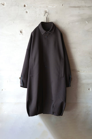 BALOONED COCOON COAT