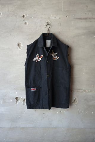 SLEEVELESS COVERALLS