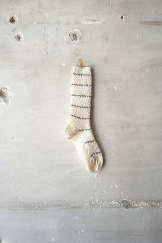 CRUMPLED WOOL SOCKS
