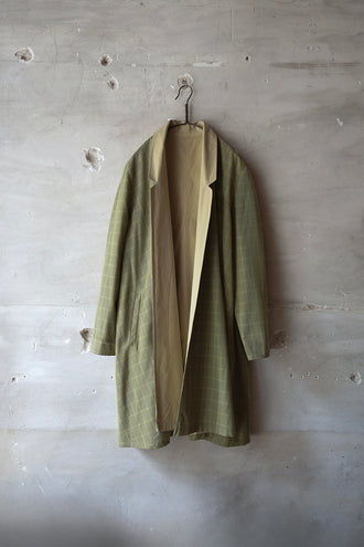 1980-1990’s ITALIAN DOUBLE FACE A LINE COAT BY ELAINE PENDLE