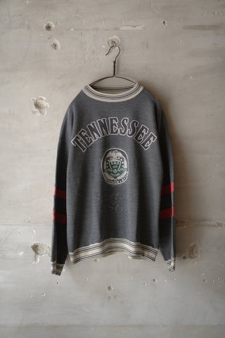 1980's Italian Print Sweat Shirt